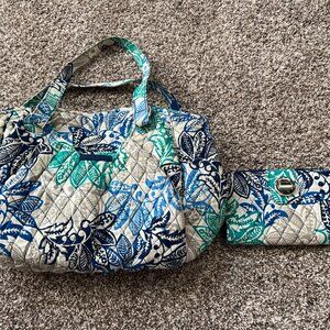 Vera Bradley Santiago Glenna purse and wallet